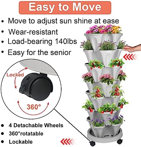 GameXcel Vertical Planter Tower - Image 5