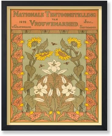 Poster Master Vintage Flower Poster by PosterMaster