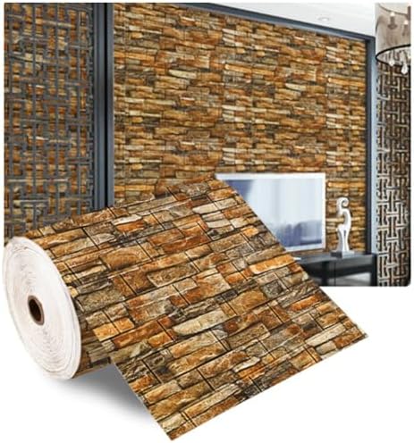 ECYC Ltd 3D Foam Brick Wall Panels, Faux Brick Peel and Stick 3D Foam Wallpaper - Image 2