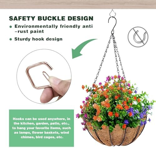 Outdoor Hooks for String Lights & Hanging Screw Hooks - Image 5