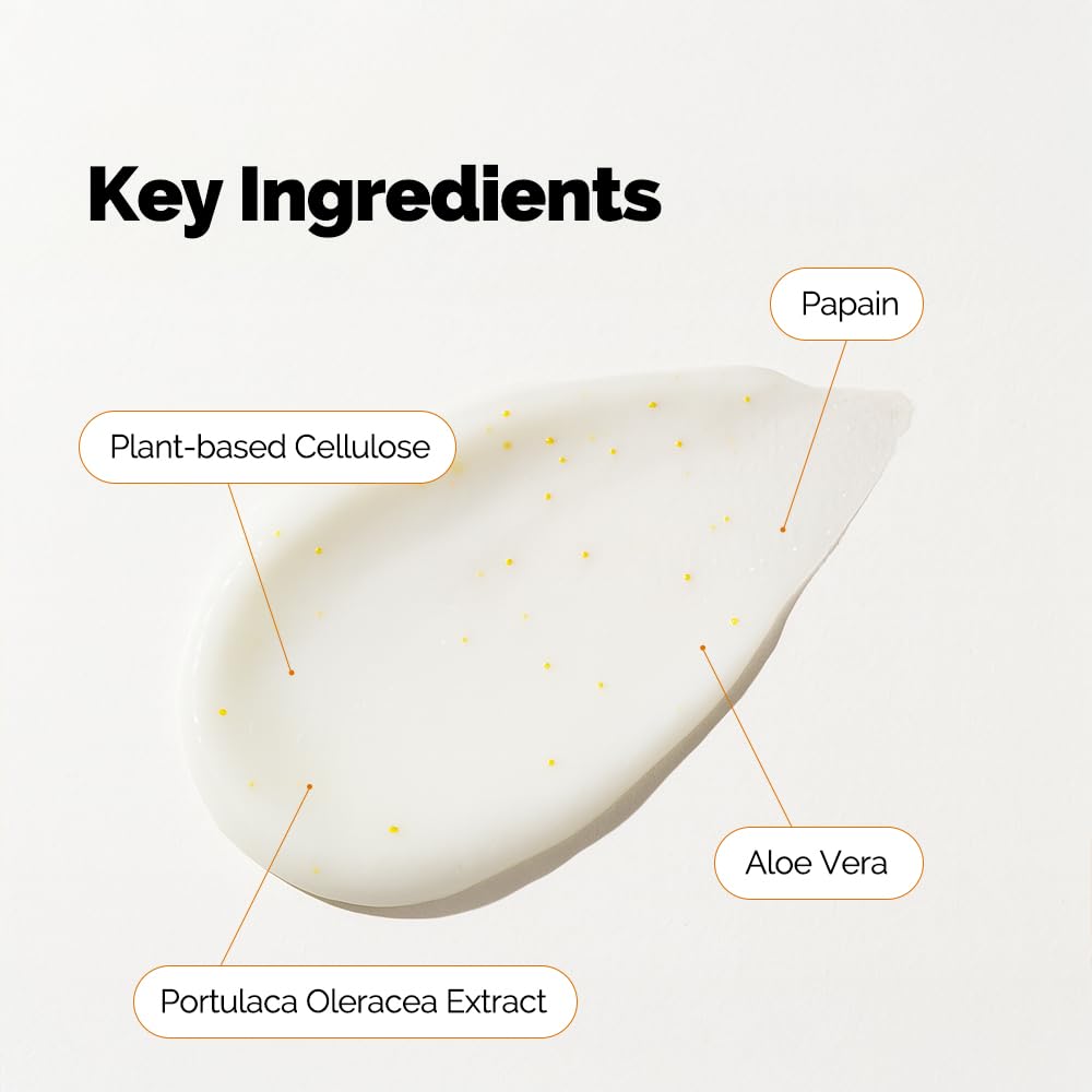 IASO Triple Action White Peeling Gel | Exfoliating Gel for Face, eep Pore Cleanse, Tone-Up Effect & Smoother Skin Texture, Korean Skin Care, 5.07 oz