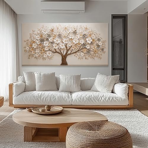 Elegant Tree Of Life Large Canvas Art Wall Decor - Image 6