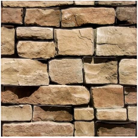 3D Faux Stone Wall Panels Peel and Stick, Designed by SMOOSTIKCDECOR