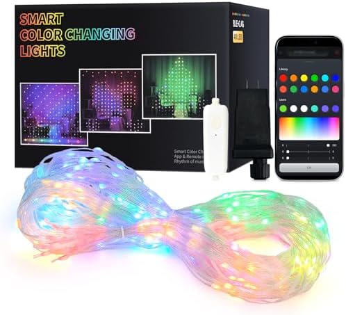 JMEXSUSS 400 LED Smart Curtain Lights by JMEXSUSS