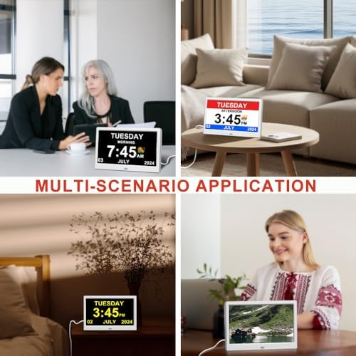 2026 Digital Clock Plug-in, Power Outage Memory, DST Display Time, and Year - Image 6