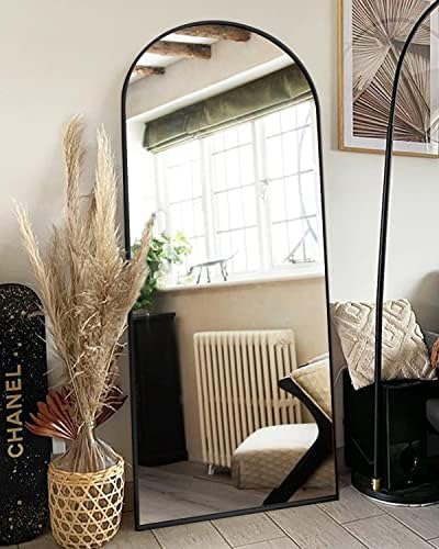 ITSRG Full Length Mirror with Stand, Arched Wall Mirror, Oversized Mirror Full by ITSRG