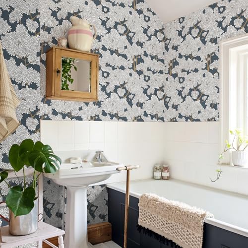 JiffDiff Tree Wallpaper Peel and Stick Jungle Wall Paper Forest Mural Stick on - Image 5
