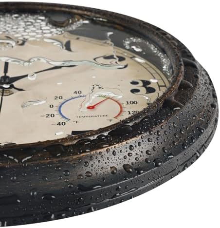 zyzamay 13 Inch Outdoor Clock - Image 2