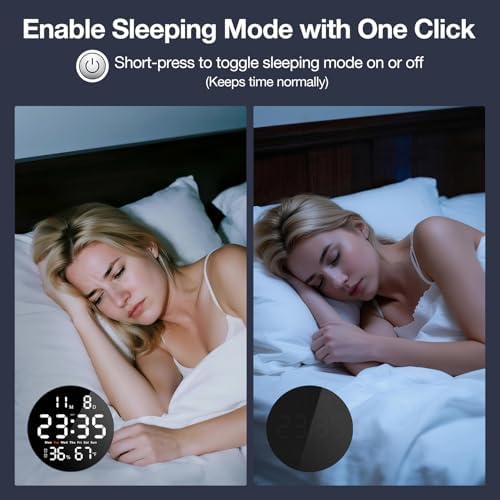 10" Electric Digital Wall Clock - Image 3