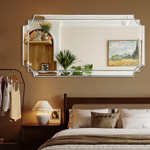 HQiJun Silver Full Length Mirror - Image 2