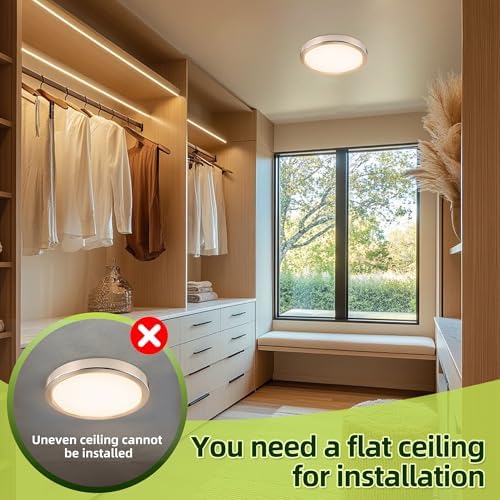 hykolity 9 Inch Selectable CCT LED Round Flat Panel Light - Image 4