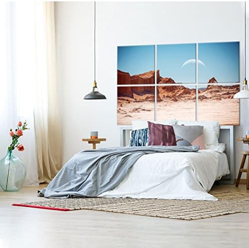 JBER Art Acoustic Panels 72" x 48", Desert Moon Valley - Image 4