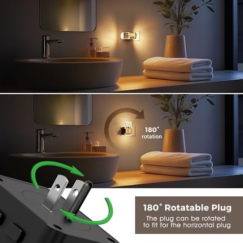 L LOHAS LED Night Light Dimmable Night Lights Plug into Wall Remote Control - Image 4
