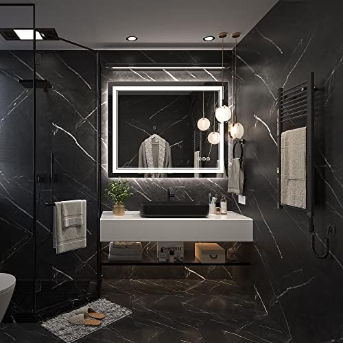 Ratsamee 40"x32" LED Bathroom Mirror - Image 2