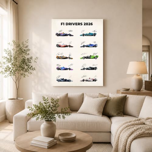 InkFlow Posters Motorsport Canvas Poster - Image 3