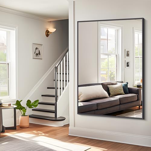 BONEWEI Bathroom Mirror, 55x36 inch Large Wall Mirror - Image 6