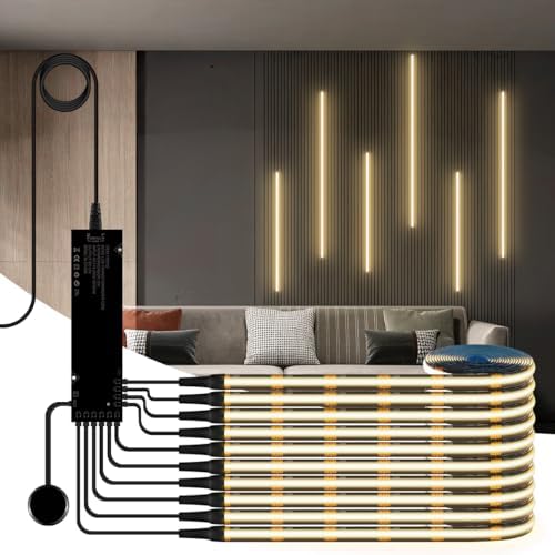 10‑in‑1 Dimmable LED Light Wall Lighting Kit by tlinkosta