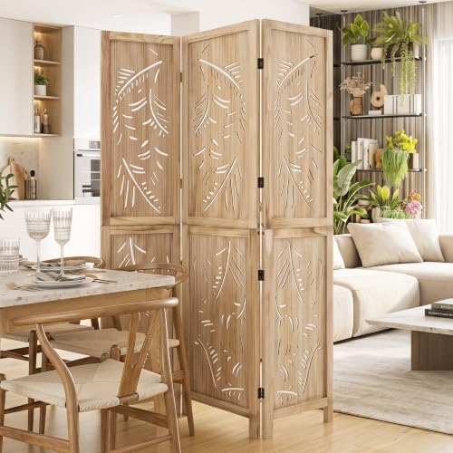 GIANTEX 3 Panel Boho Room Divider - Image 3