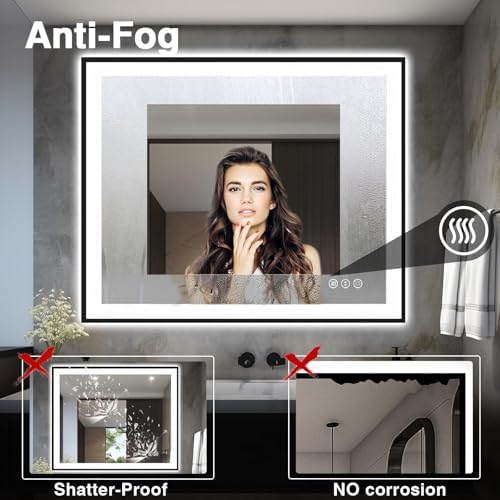 EchosLife 40x32 LED Bathroom Mirrors - Image 6