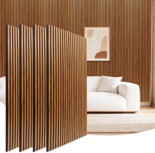 NeatiEase 4Pcs Acoustic Wood Panels by NeatiEase