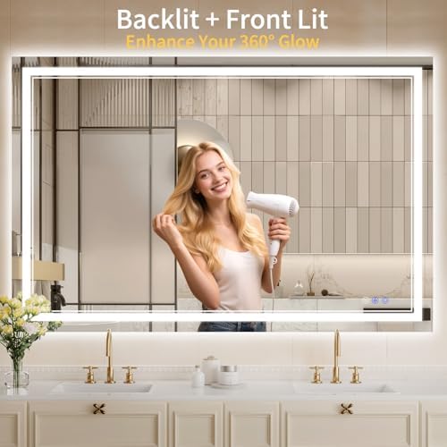 36"x55" LED Bathroom Mirror - Image 2