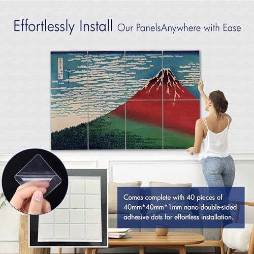 PINWELIFE® Masterpiece Acoustic Art Panels, Decorative Acoustic Wall Art - Image 3