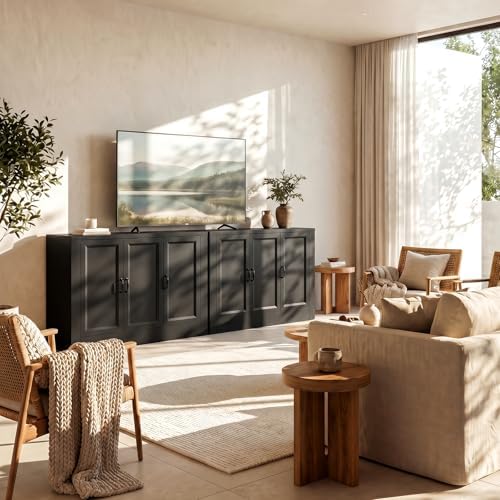 39" Modular Buffet Sideboard Cabinet, Expandable Storage Cabinet System - Image 7