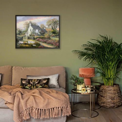 French Country Oil Painting Wall Art Farmhouse Cottage Garden Posters 24x36 - Image 5