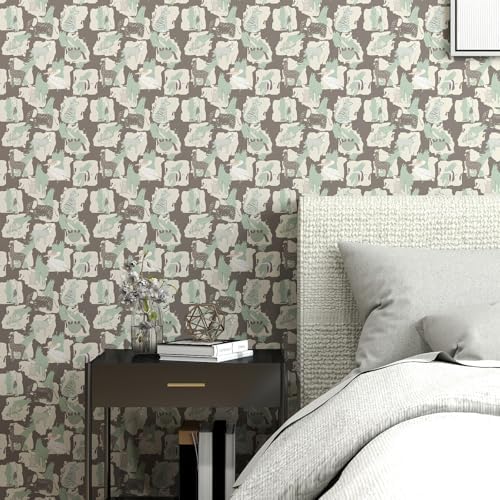 Vinjiasin Jungle Safari Peel and Stick Wallpaper Cute Animal Removable - Image 2