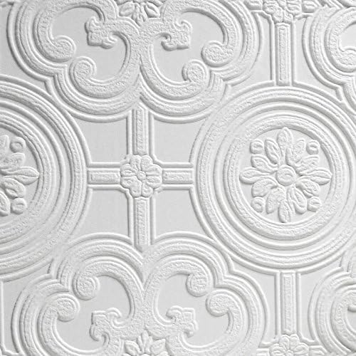 Brewster Egon White Textured Vinyl Paintable Wallpaper, 21 in x 33 ft - Image 2