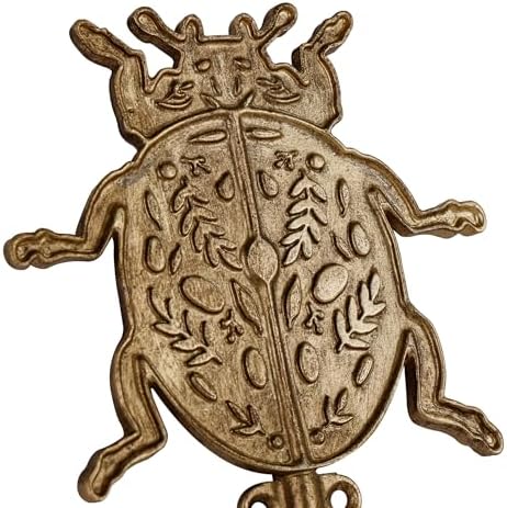 SOFFEE DESIGN Set of 3 Metal Insects Wall Hooks, Decorative Closet Organizer - Image 6