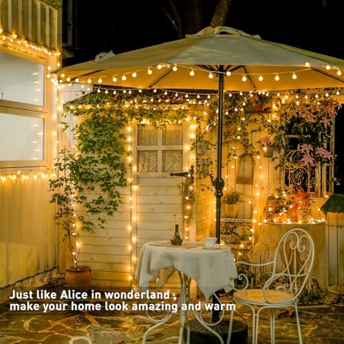 147ft 300 LED 8 Modes Globe String Lights Outdoor Waterproof - Image 5