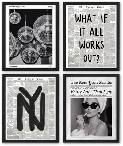 NaZaUK NYC Wall Art Set of 4 by Unknown