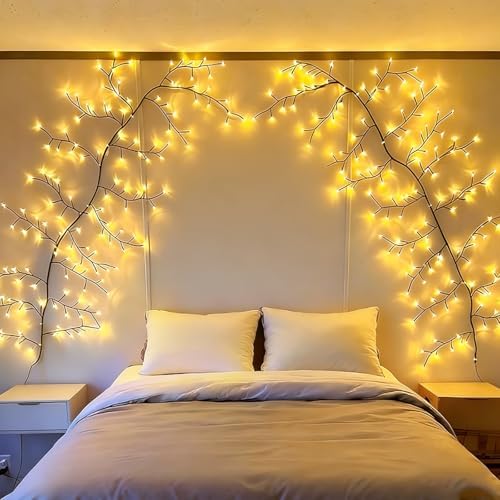 Bare Lamp Enchanted Willow Vine Lights by Garayma