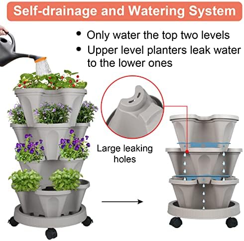 GameXcel Vertical Planter Tower - Image 4