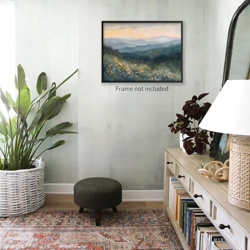 Haitunone Appalachian Mountains Wall Art Nature Landscape Smoky Mountains - Image 3