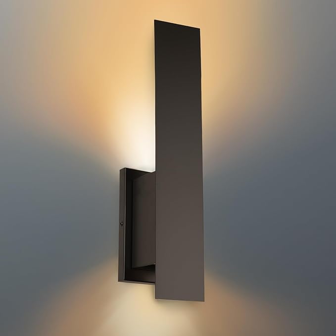 Edwarmlux Indoor Wall Sconces, Modern Wall Lights, Up and Down Wall Mount Light by Edwarmlux