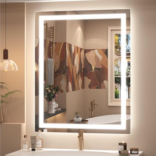 28x36 LED Lighted Bathroom Mirrorwith Lights by CHARMOR