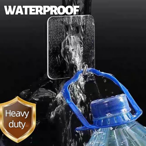 DDMY Clear Adhesive Hooks Heavy Duty Walls Hook 36 Pack - Image 4