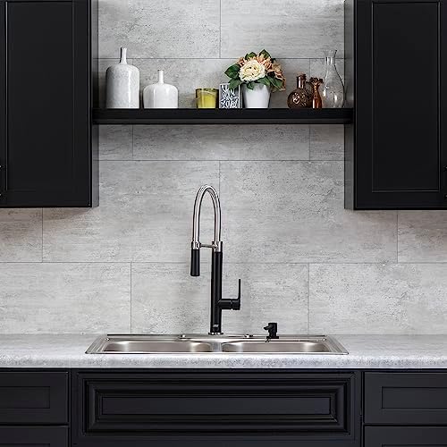Palisade Interlocking Vinyl Waterproof Wall/Backsplash Tiles - Image 2