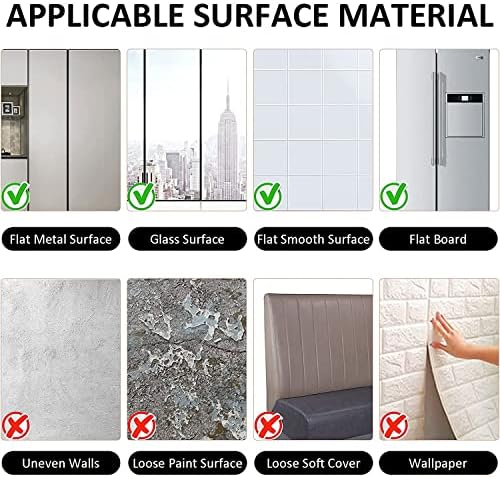 Acrylic Mirror Sheet for Wall, 15.7" x 19.6" x 1Pcs - Image 7