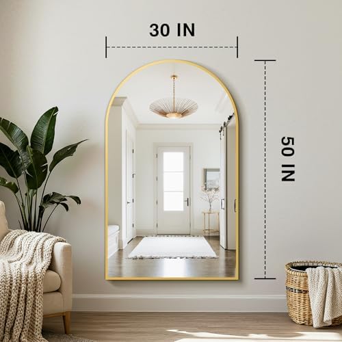 Arched Bathroom Mirror for Wall - Image 2