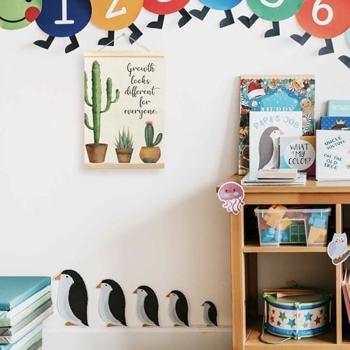 TLESKE Mental Health Cactus Poster Hanger Frame, Motivational Inspirational - Image 2