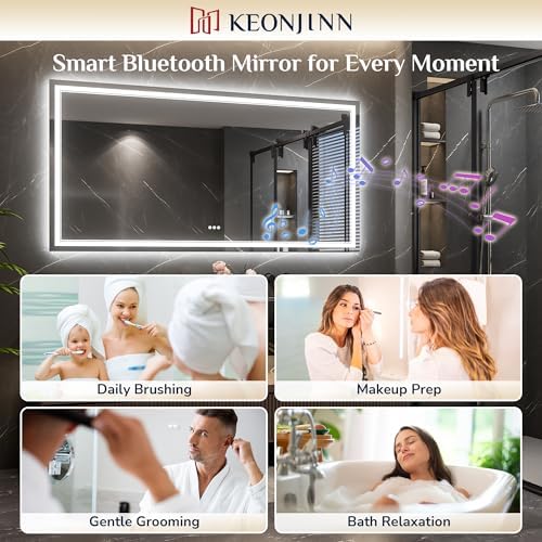 Keonjinn 30 x 30 Inch Lighted Mirrors - Image 4