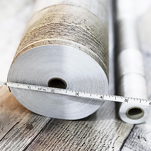 Yun-aeon Natural Wood-Grey Contact Paper Peel and Stick Wallpaper - Image 5
