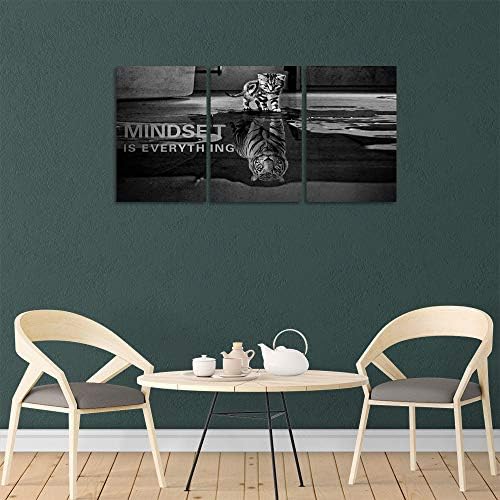 Yetaryy Inspirational Canvas Wall Art Large 3 Pieces Motivational Wall Art - Image 5