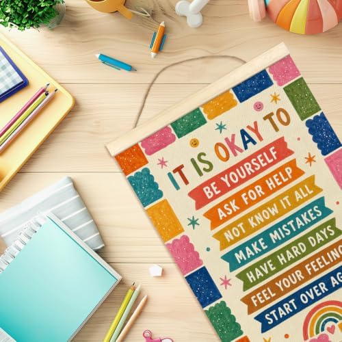 madalo Motivational Kids Nursery Wall Art Poster Hanger Frame 12x16 Inch - Image 7