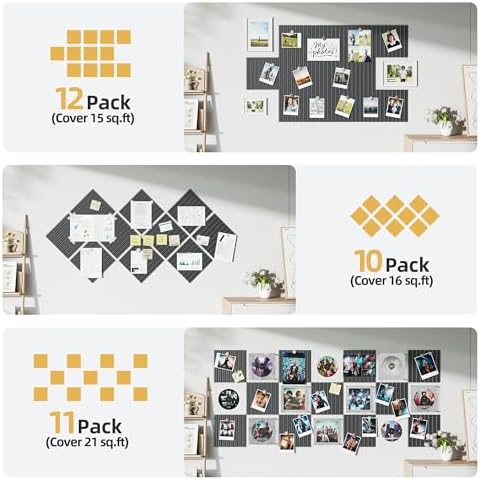 Large Cork Board for Walls 20 Pack Bulletin Board - Image 6
