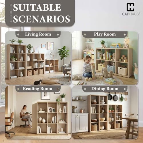 CAPHAUS Sturdy Room 13-Inch Cube Storage Organizer Shelf, - Image 6