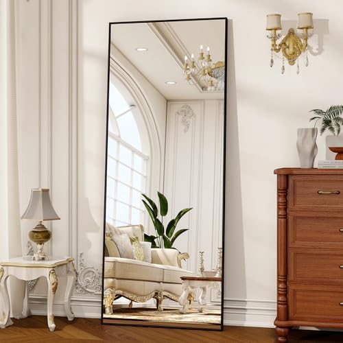 56" x 21" Full Length Mirror, Full Body Floor Mirror by Unknown